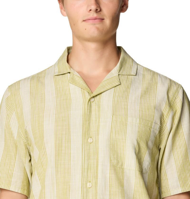 Cottonwood Camp Lite SS Shirt - Mens - moon moss strata stripe 1