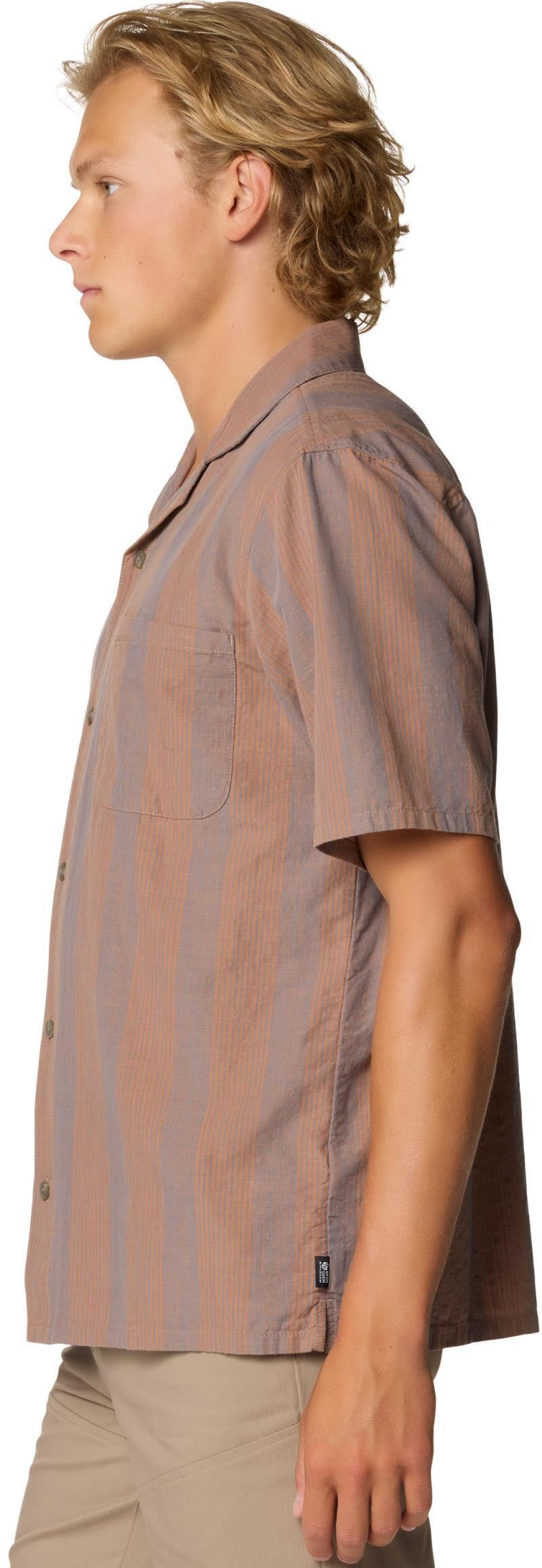 Cottonwood Camp Lite SS Shirt - Mens - new clay strata stripe 1