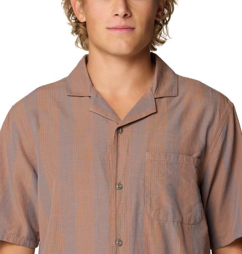 Cottonwood Camp Lite SS Shirt - Mens - new clay strata stripe 1