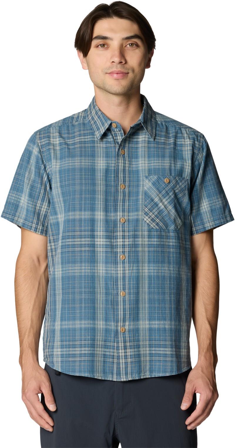 Cottonwood Lite SS Shirt - Mens - adriatic blue friction plaid 1