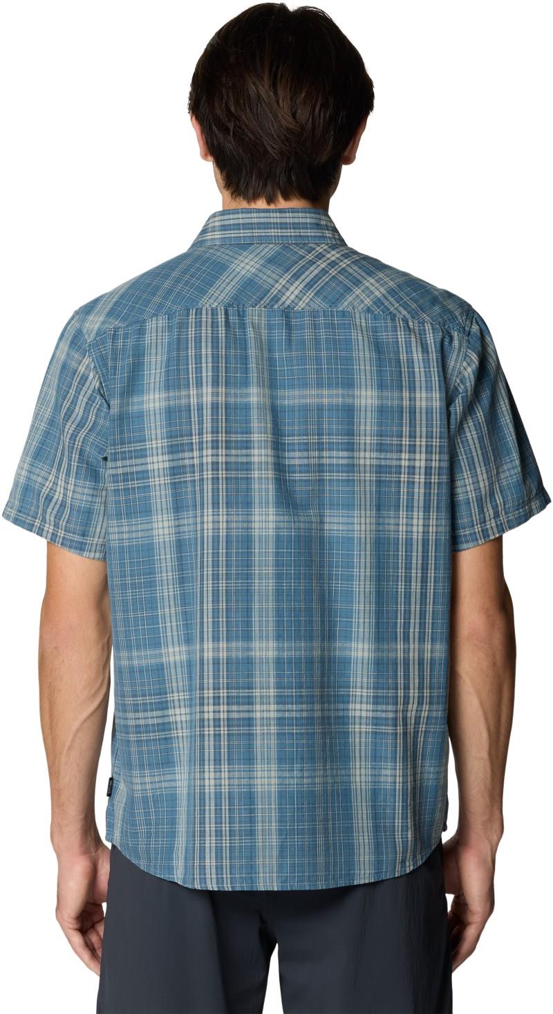 Cottonwood Lite SS Shirt - Mens - adriatic blue friction plaid 1