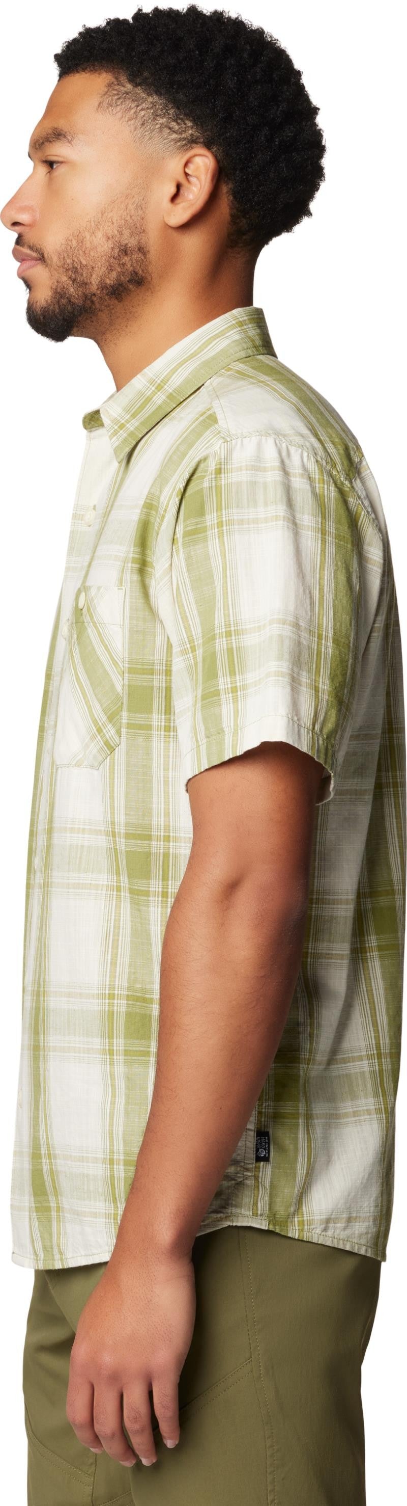 Cottonwood Lite SS Shirt - Mens - light cactus convoy plaid 1