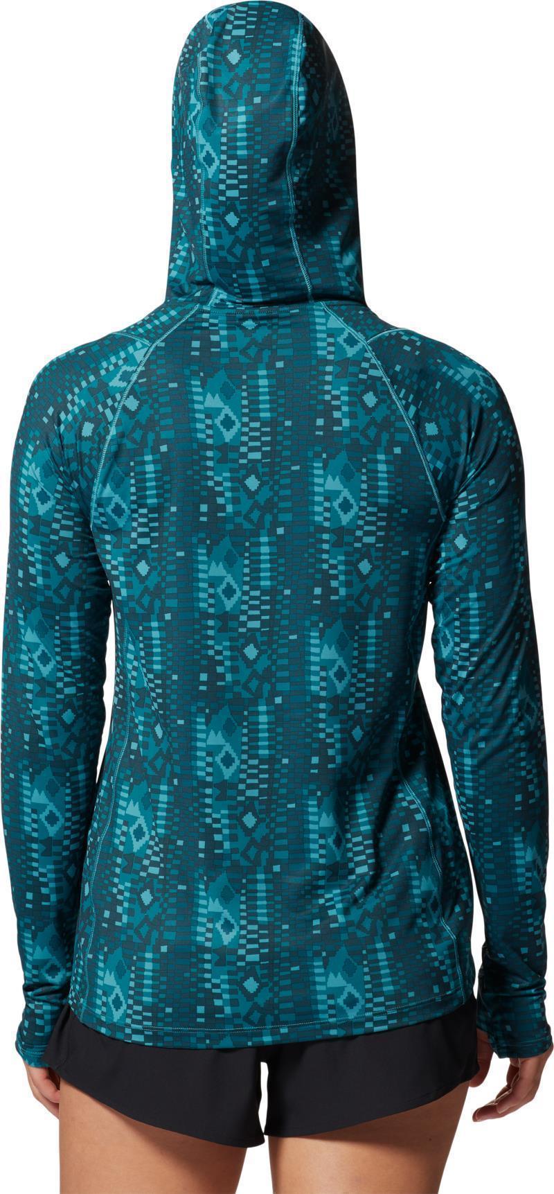 Crater Lake Active Hoody - Womens - Palisades Geo Print 2