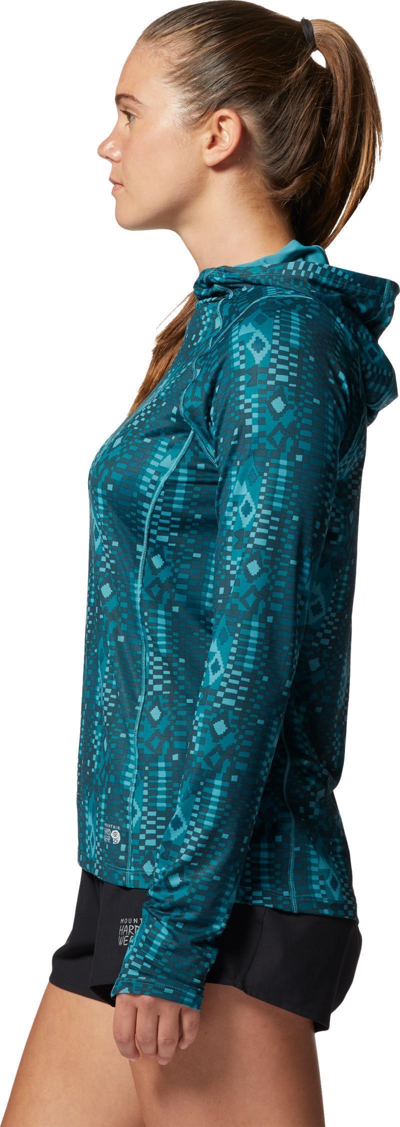 Crater Lake Active Hoody - Womens - Palisades Geo Print 3