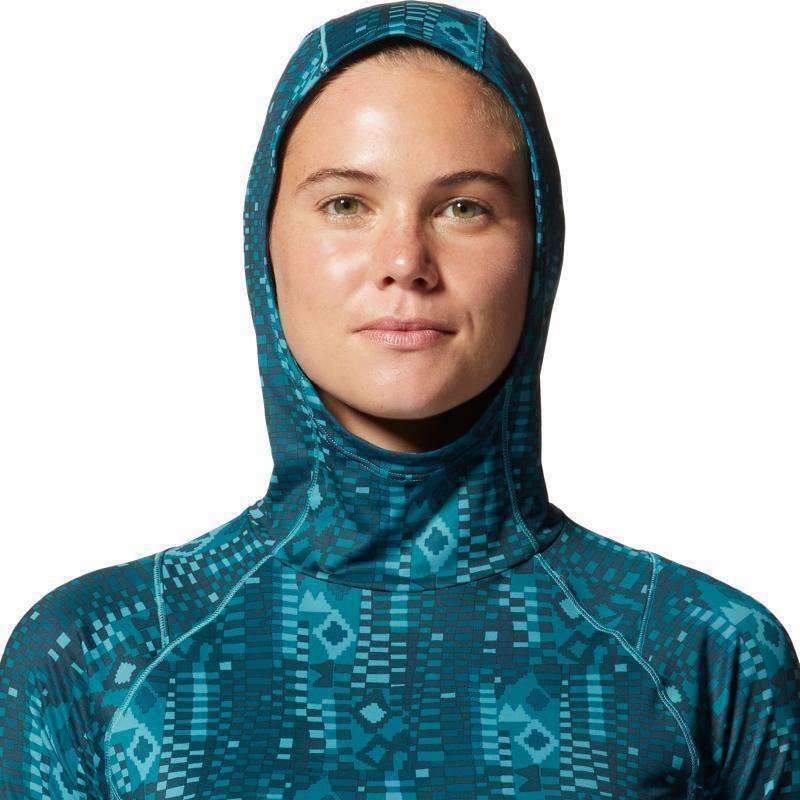 Crater Lake Active Hoody - Womens - Palisades Geo Print 4