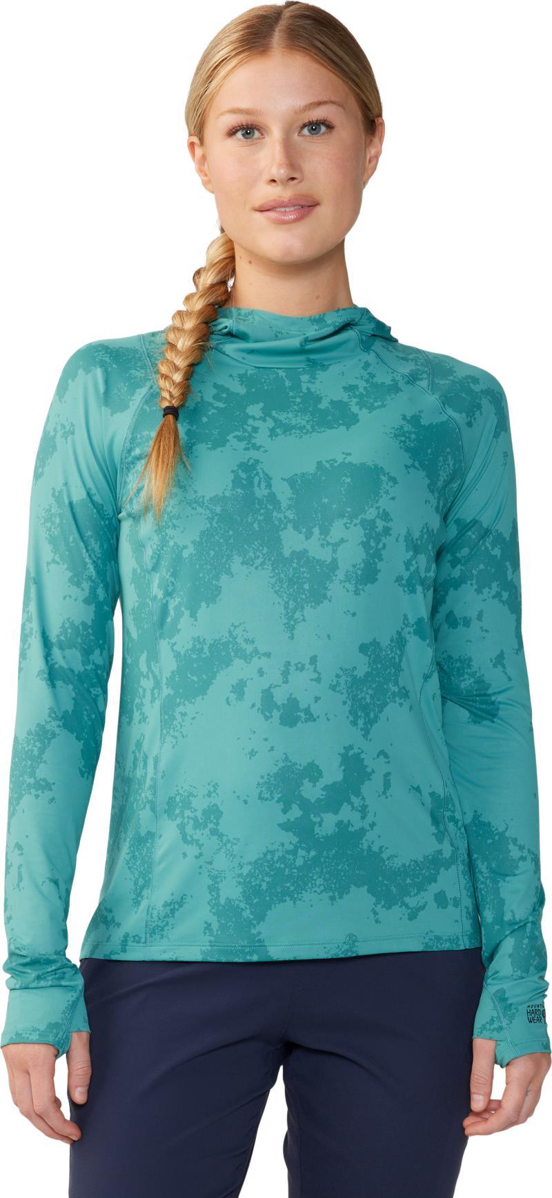 Crater Lake Active Hoody - Womens - Palisades Scatter Dye Print 1