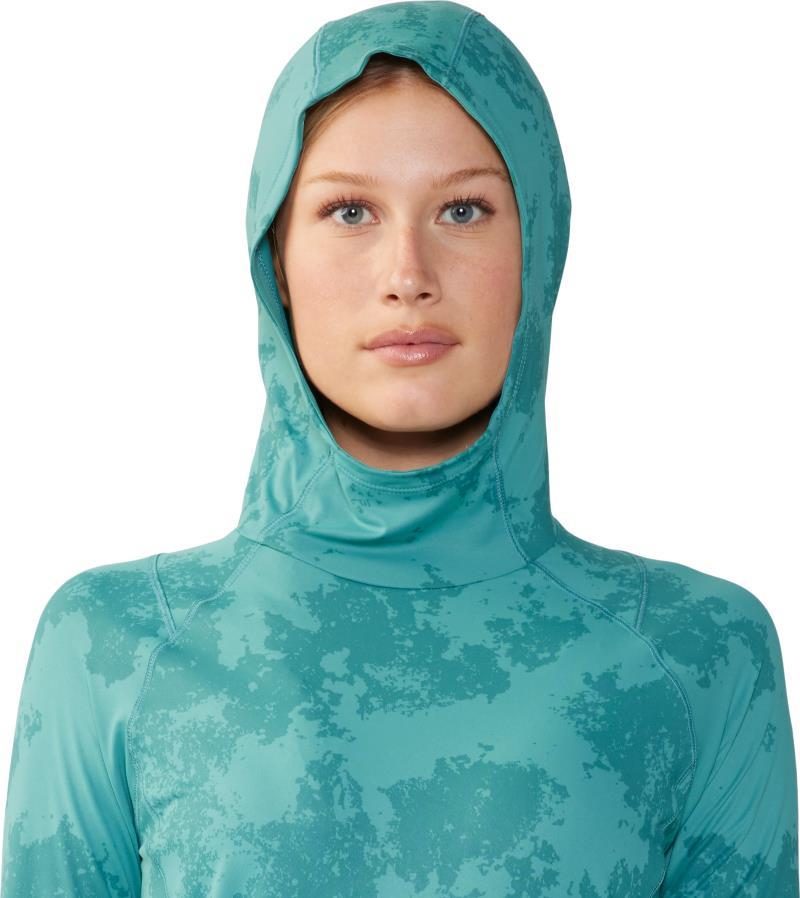 Crater Lake Active Hoody - Womens - Palisades Scatter Dye Print 4