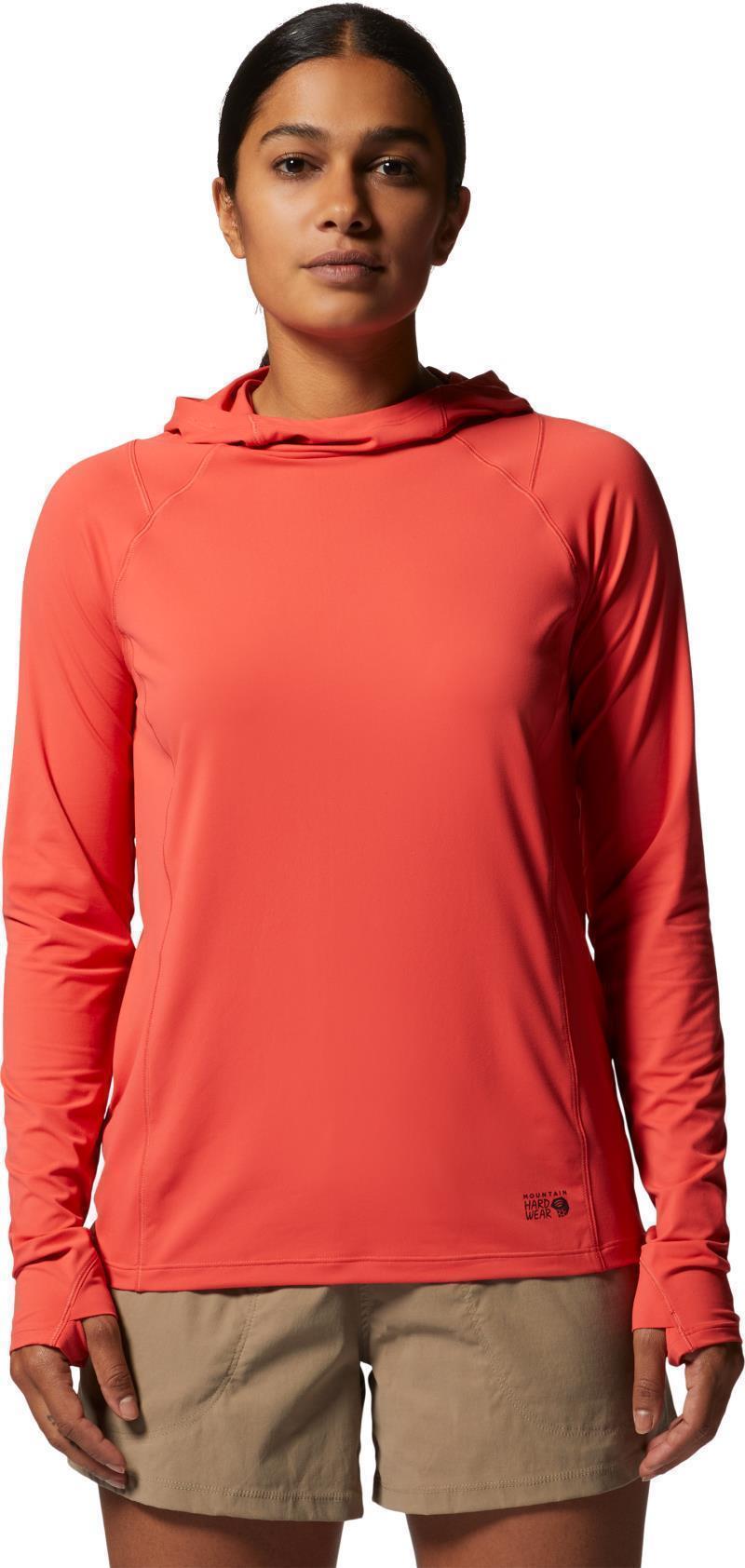 Crater Lake Active Hoody - Womens - Solar Pink 1