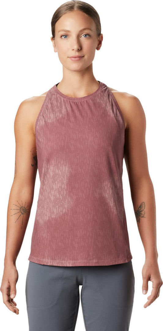 Crater Lake Active Tank - Womens - Smoky Quartz 1