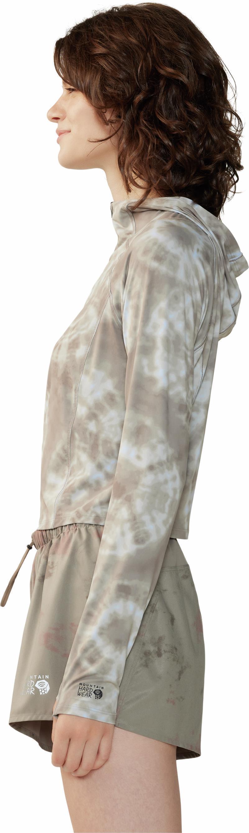 Crater Lake Crop Zip - Womens - Dunes Spore Dye Print 8