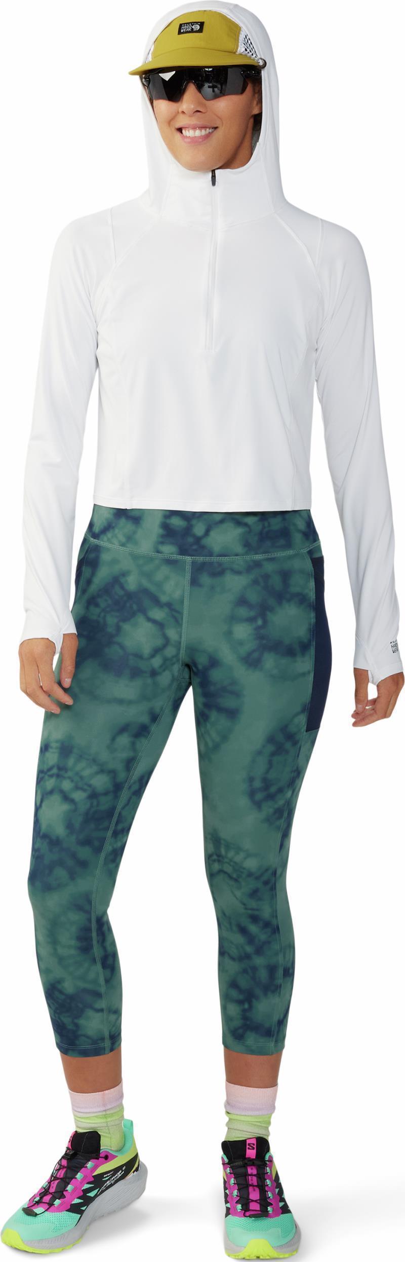 Crater Lake Crop Zip - Womens - Fogbank 3