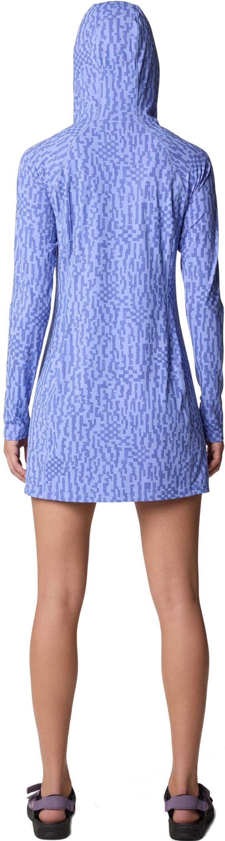 Crater Lake Dress - light illusion digidaze print 1