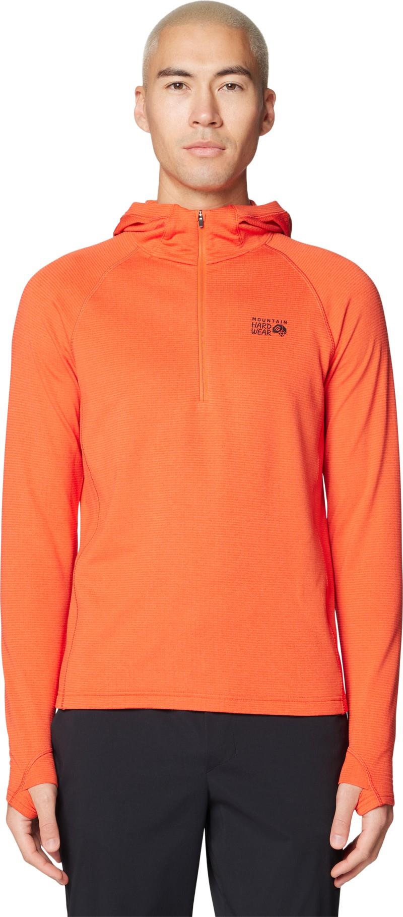 Crater Lake Heavyweight Half Zip Hoody - Mens - aspect 1