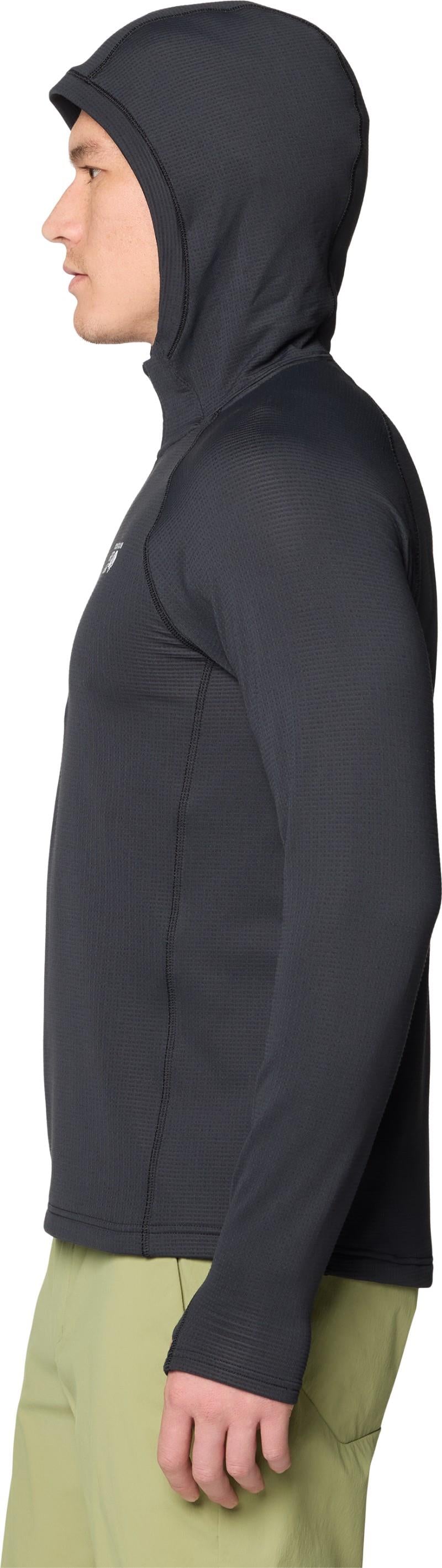 Crater Lake Heavyweight Half Zip Hoody - Mens - black 1
