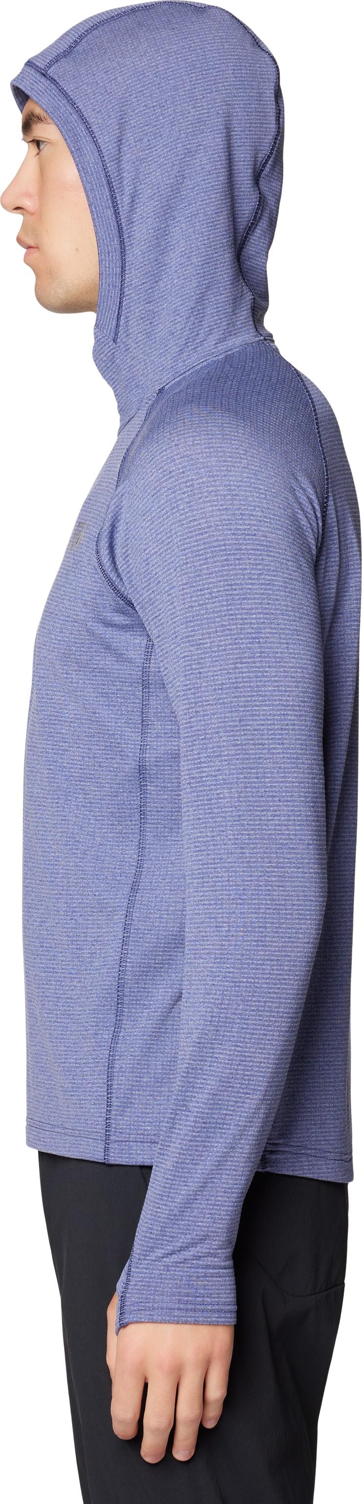 Crater Lake Heavyweight Half Zip Hoody - Mens - lapis dusk / avid 1