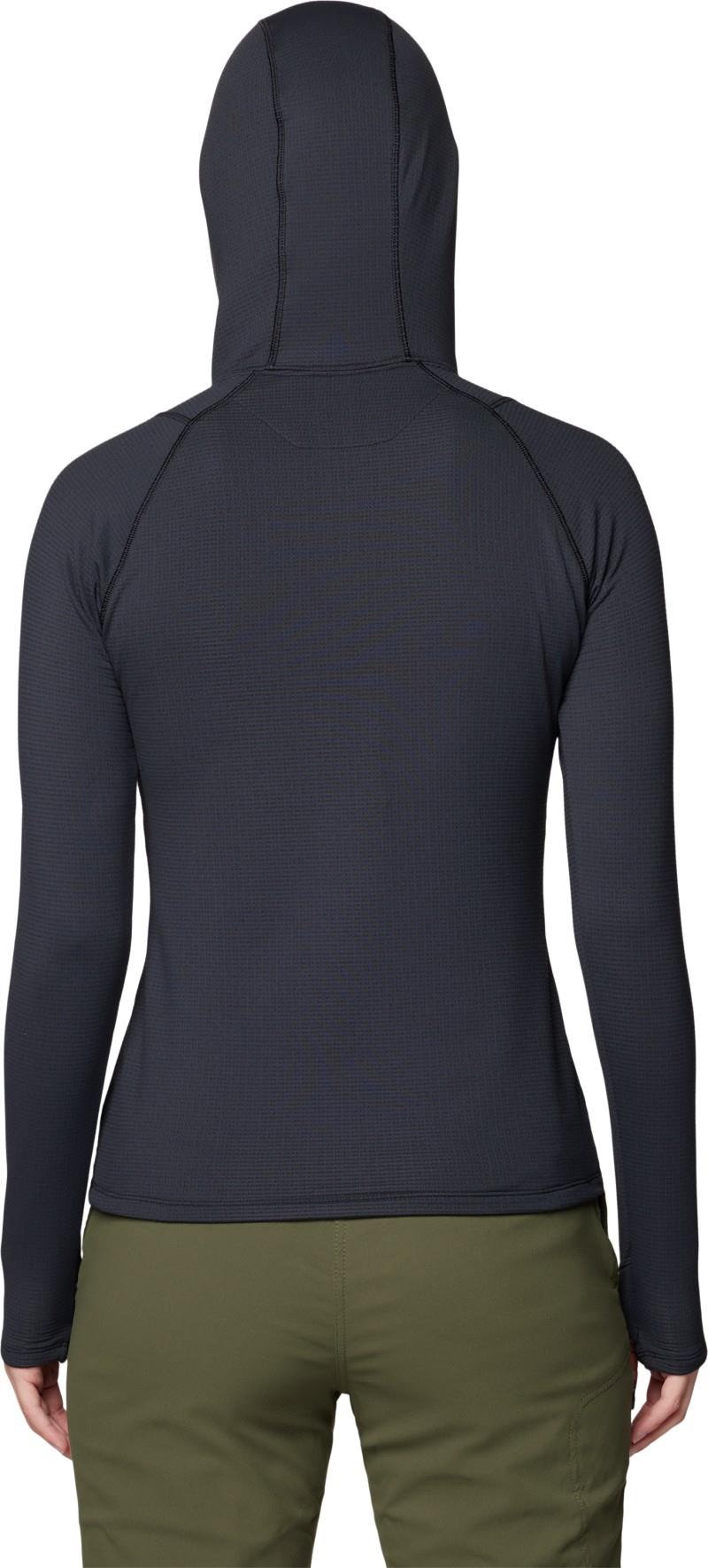 Crater Lake Heavyweight Half Zip Hoody - Womens - black 1