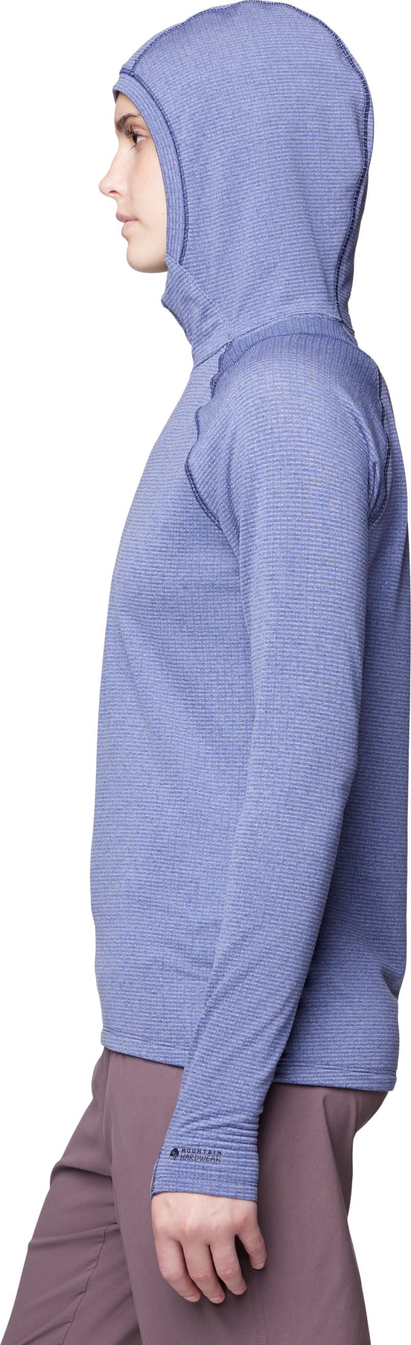 Crater Lake Heavyweight Half Zip Hoody - Womens - lapis dusk / avid 1