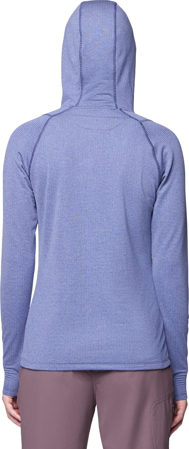 Crater Lake Heavyweight Half Zip Hoody - Womens - lapis dusk / avid 1