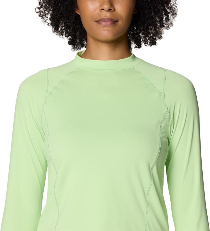 Crater Lake LS Crop - Womens - frozen in lime 1
