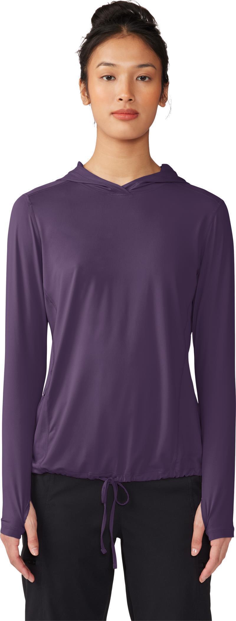 Crater Lake LS Hoody, Extended - Womens - Blurple 1