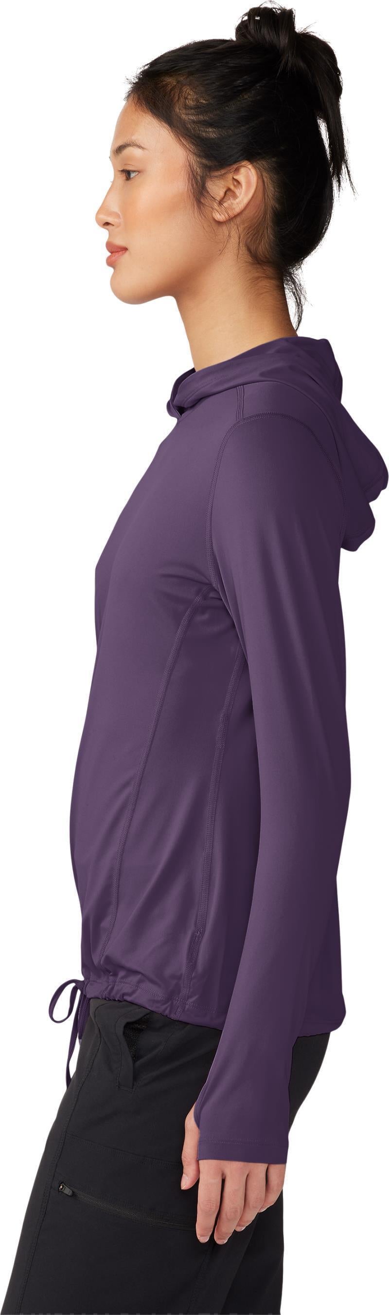 Crater Lake LS Hoody, Extended - Womens - Blurple 3