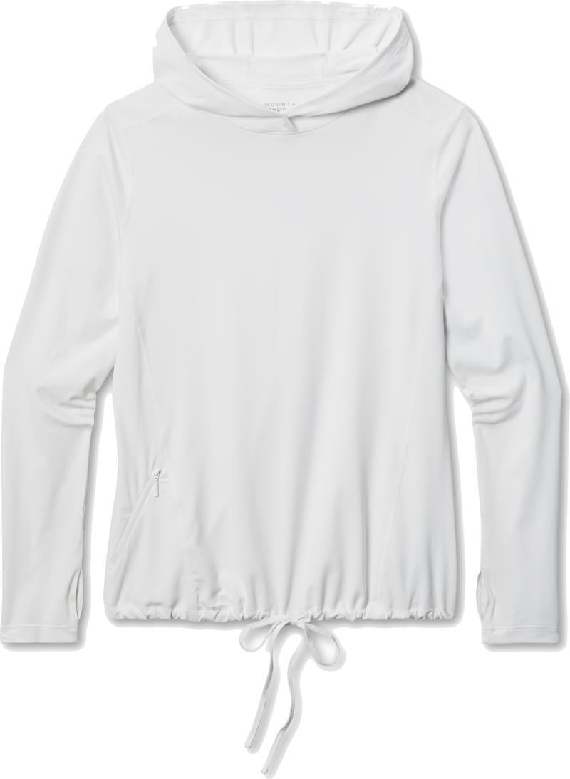 Crater Lake LS Hoody, Extended - Womens - Fogbank 1