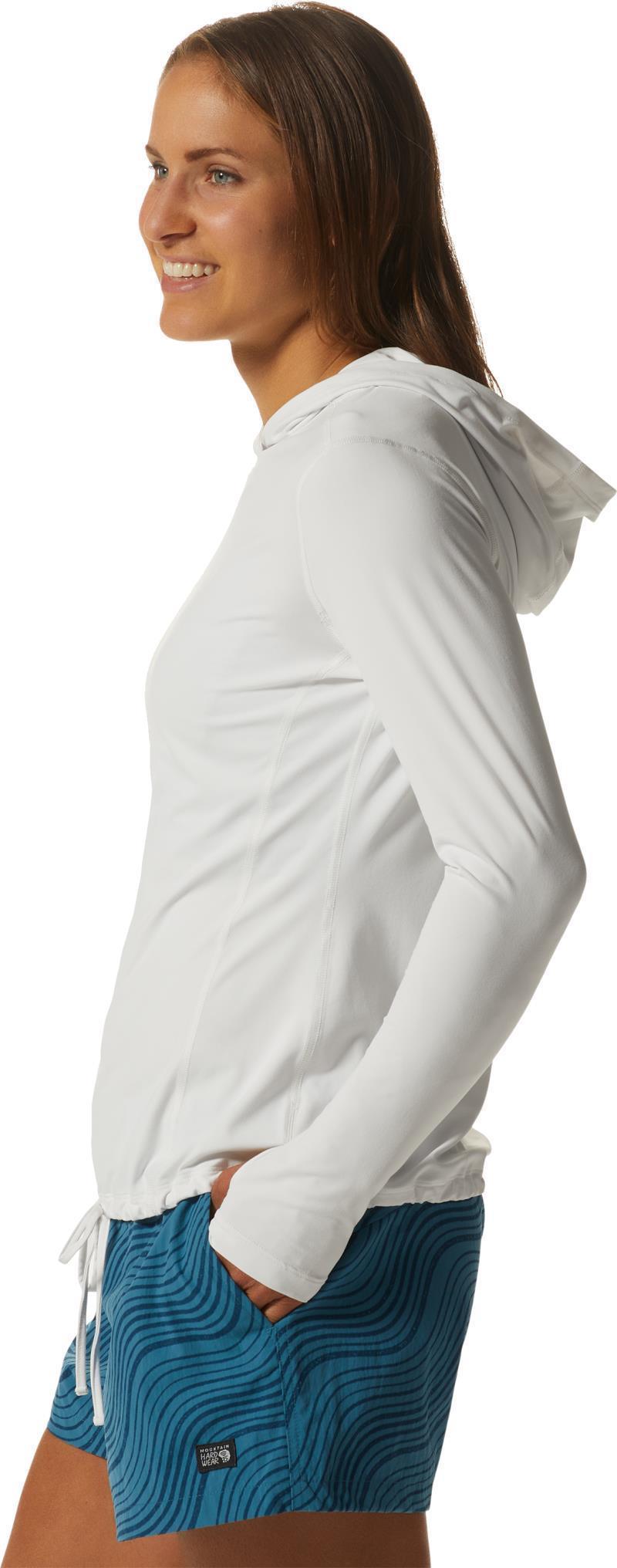 Crater Lake LS Hoody, Extended - Womens - Fogbank 3