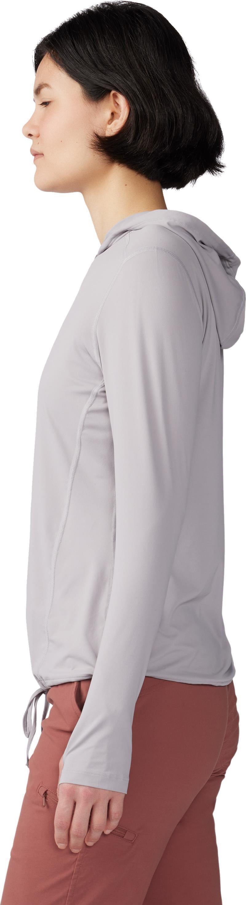 Crater Lake LS Hoody, Extended - Womens - Light Dunes 3