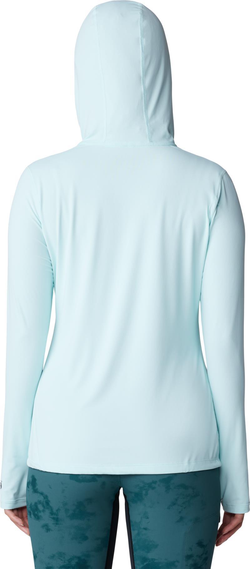 Crater Lake LS Hoody, Extended - Womens - Pale Ice 2