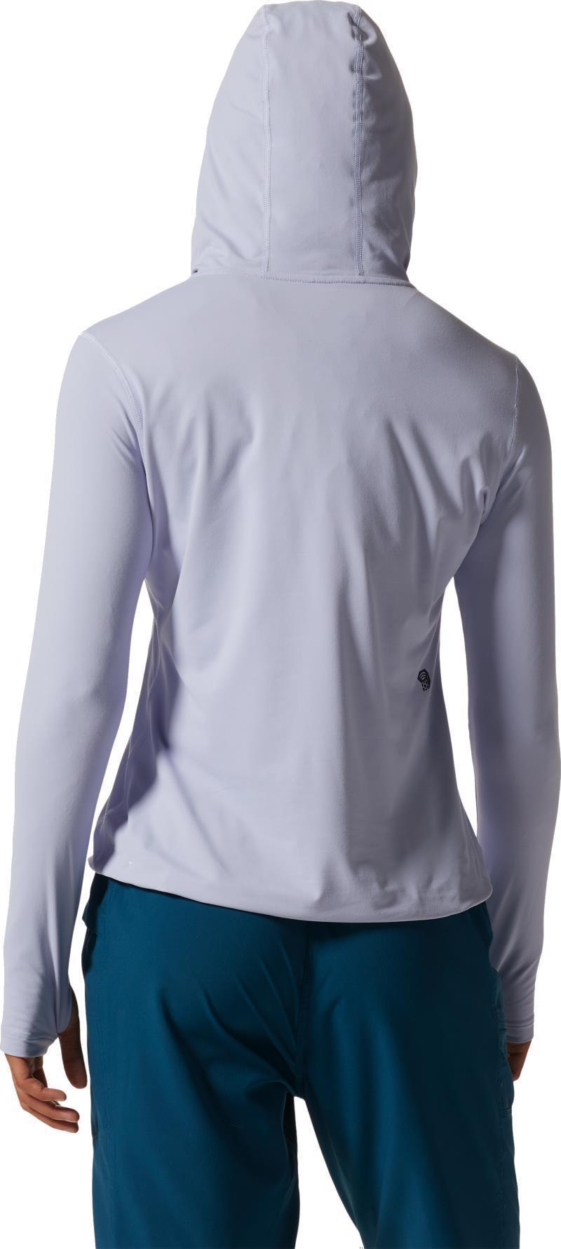 Crater Lake LS Hoody, Extended - Womens - Vinca 3