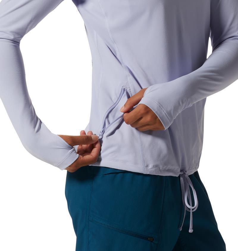 Crater Lake LS Hoody, Extended - Womens - Vinca 6