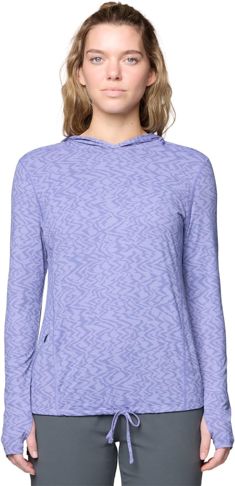 Crater Lake LS Hoody, Extended - Womens - avid peaks print 1
