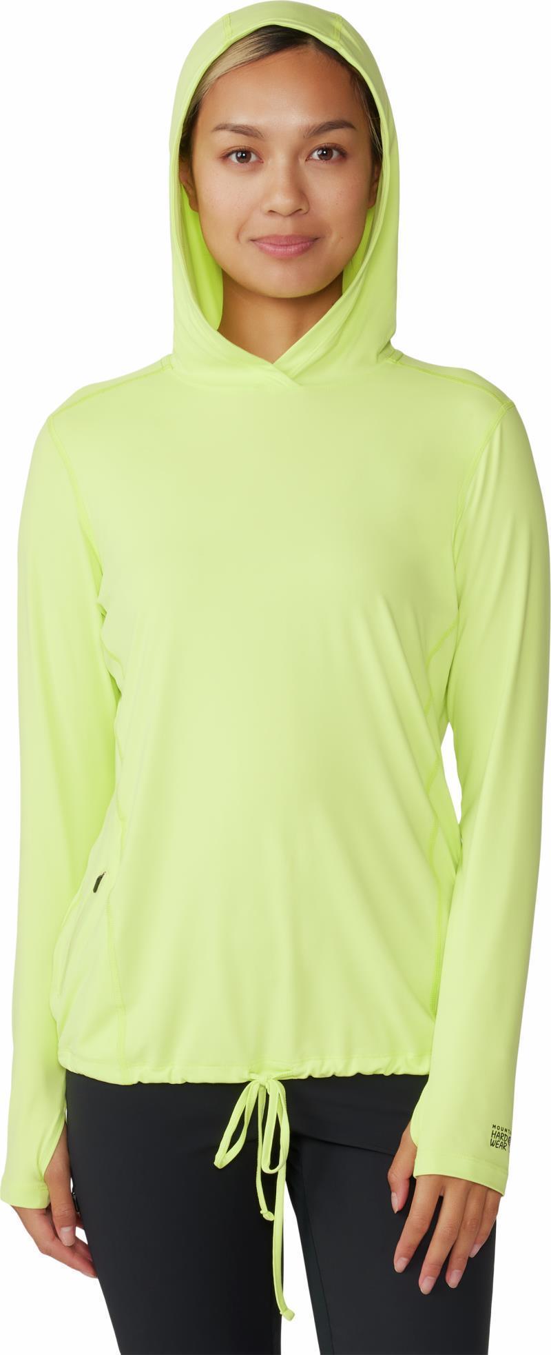 Crater Lake LS Hoody, Extended - Womens - light sun 1
