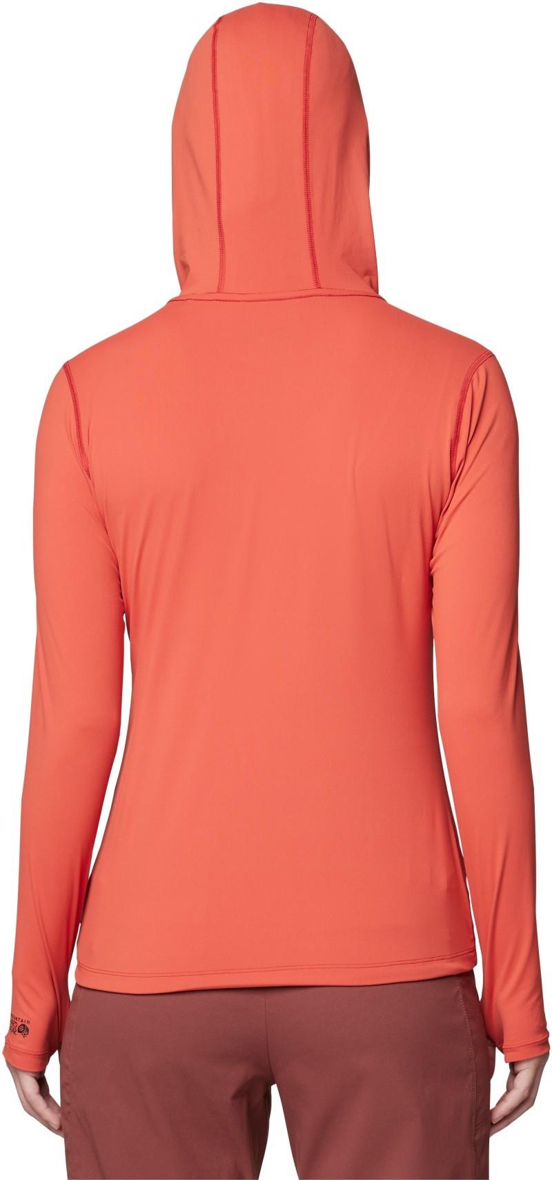 Crater Lake LS Hoody, Extended - Womens - mars red 1