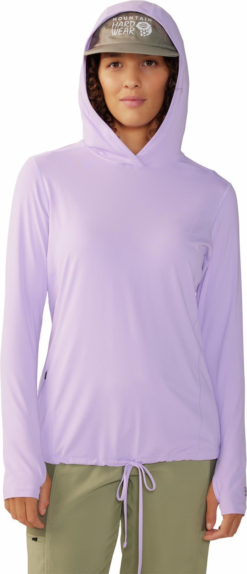 Crater Lake LS Hoody, Extended - Womens - wisteria 1
