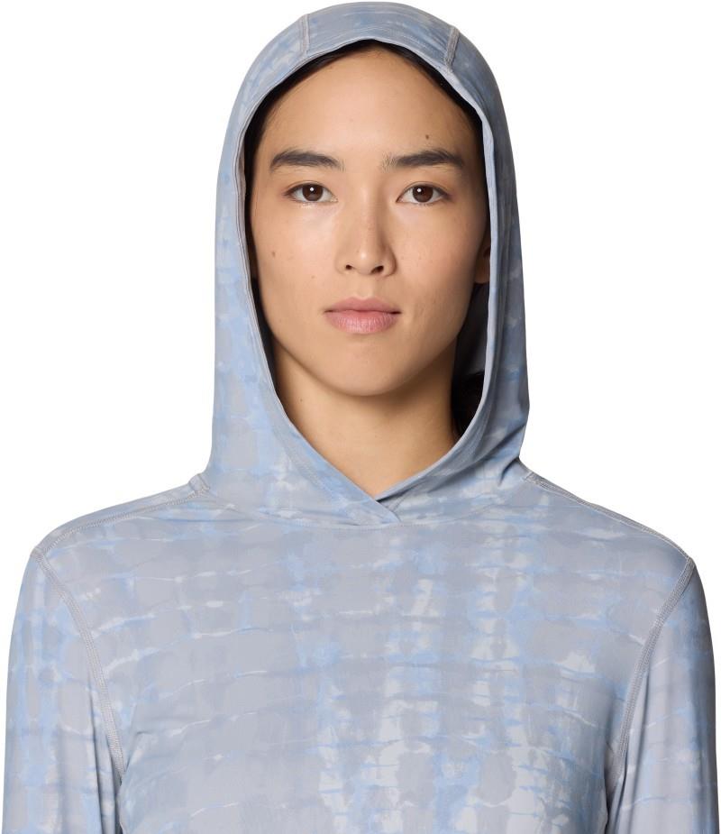 Crater Lake LS Hoody - Womens - glacial prismatic print 1