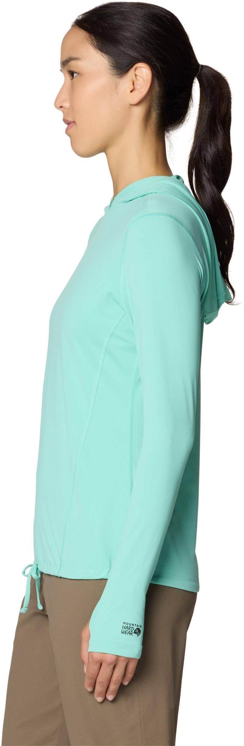 Crater Lake LS Hoody - Womens - icy teal 1