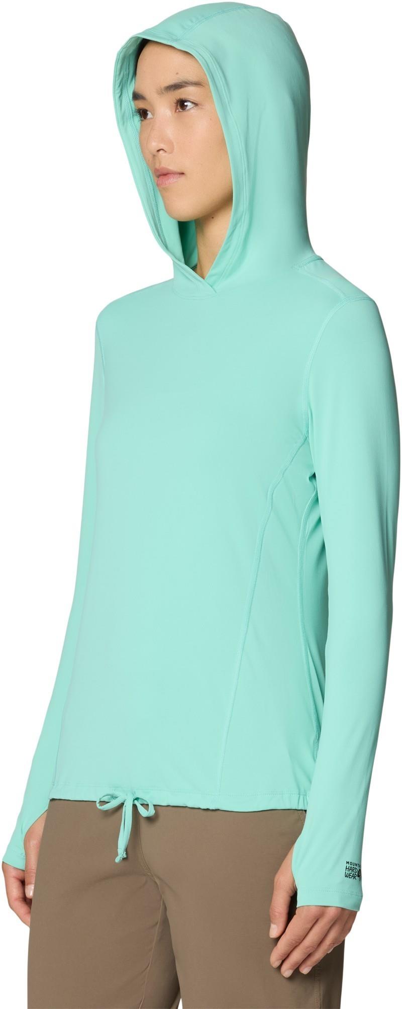 Crater Lake LS Hoody - Womens - icy teal 1