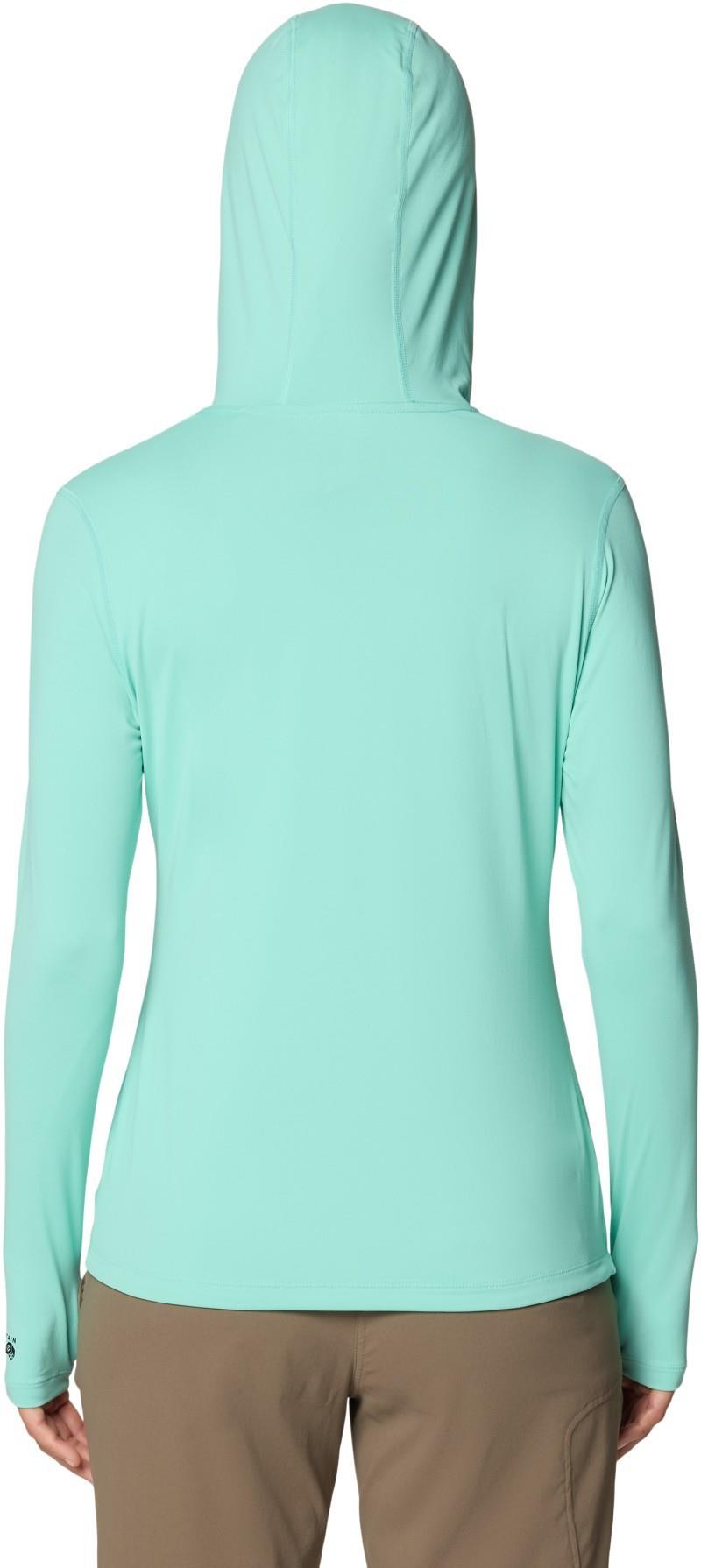 Crater Lake LS Hoody - Womens - icy teal 1