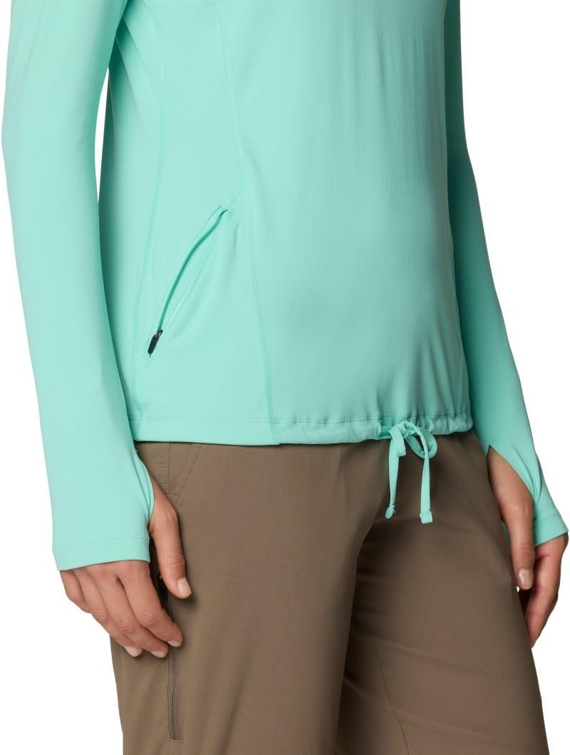 Crater Lake LS Hoody - Womens - icy teal 1