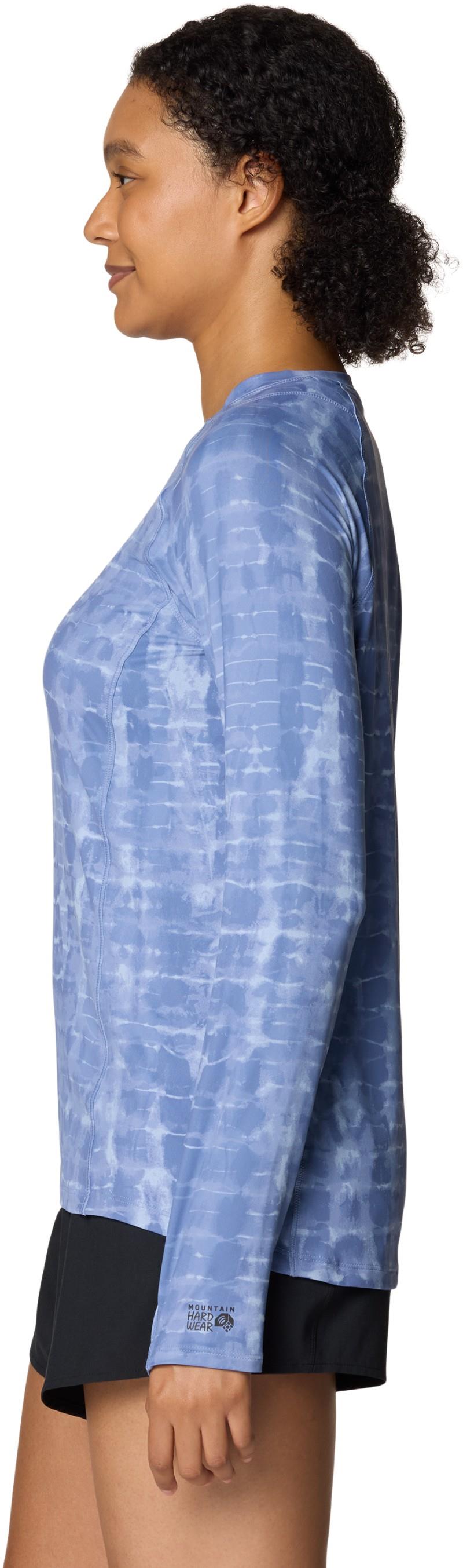 Crater Lake LS - Womens - best coast blue prismatic print 1