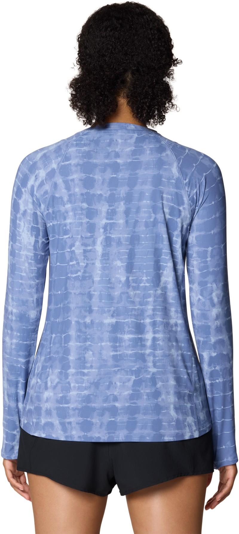 Crater Lake LS - Womens - best coast blue prismatic print 1