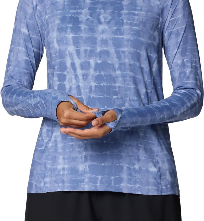 Crater Lake LS - Womens - best coast blue prismatic print 1