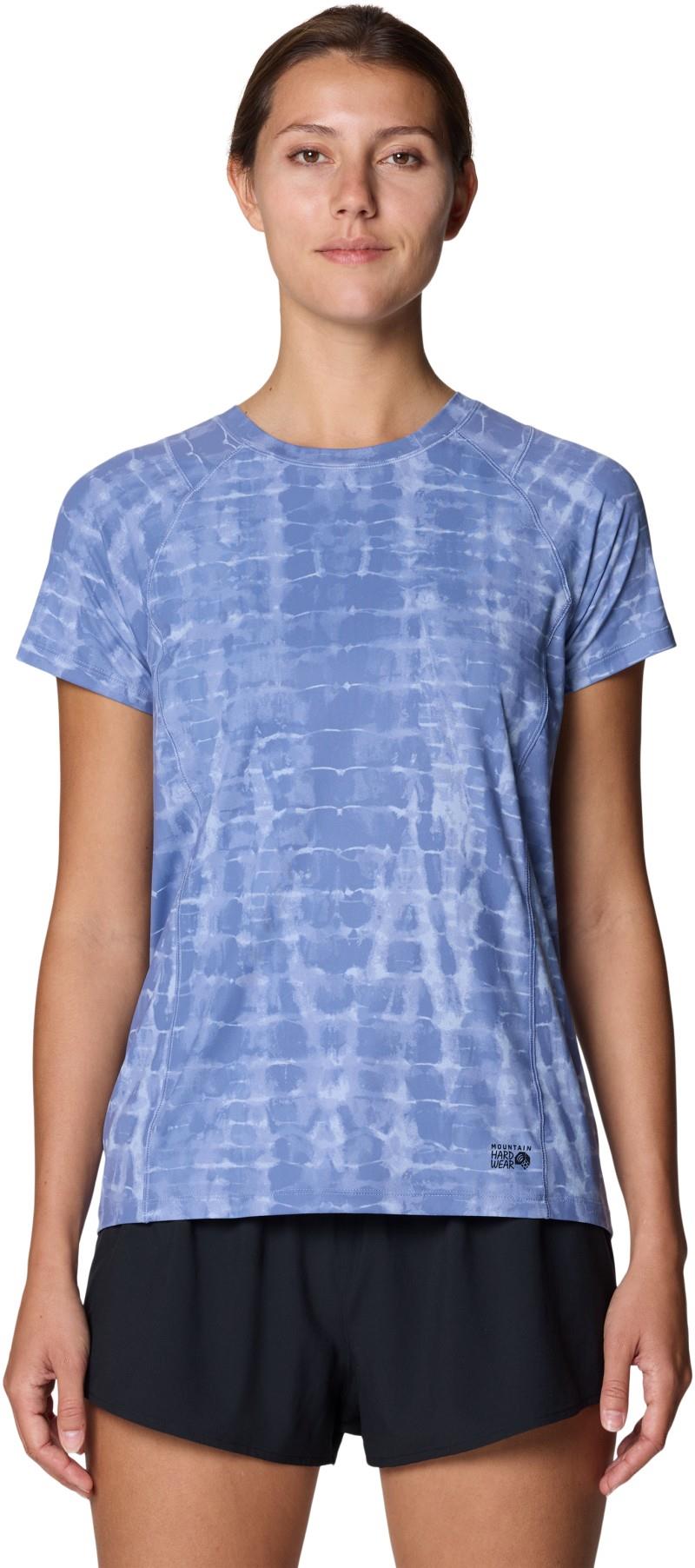 Crater Lake SS - Womens - best coast blue prismatic print 1