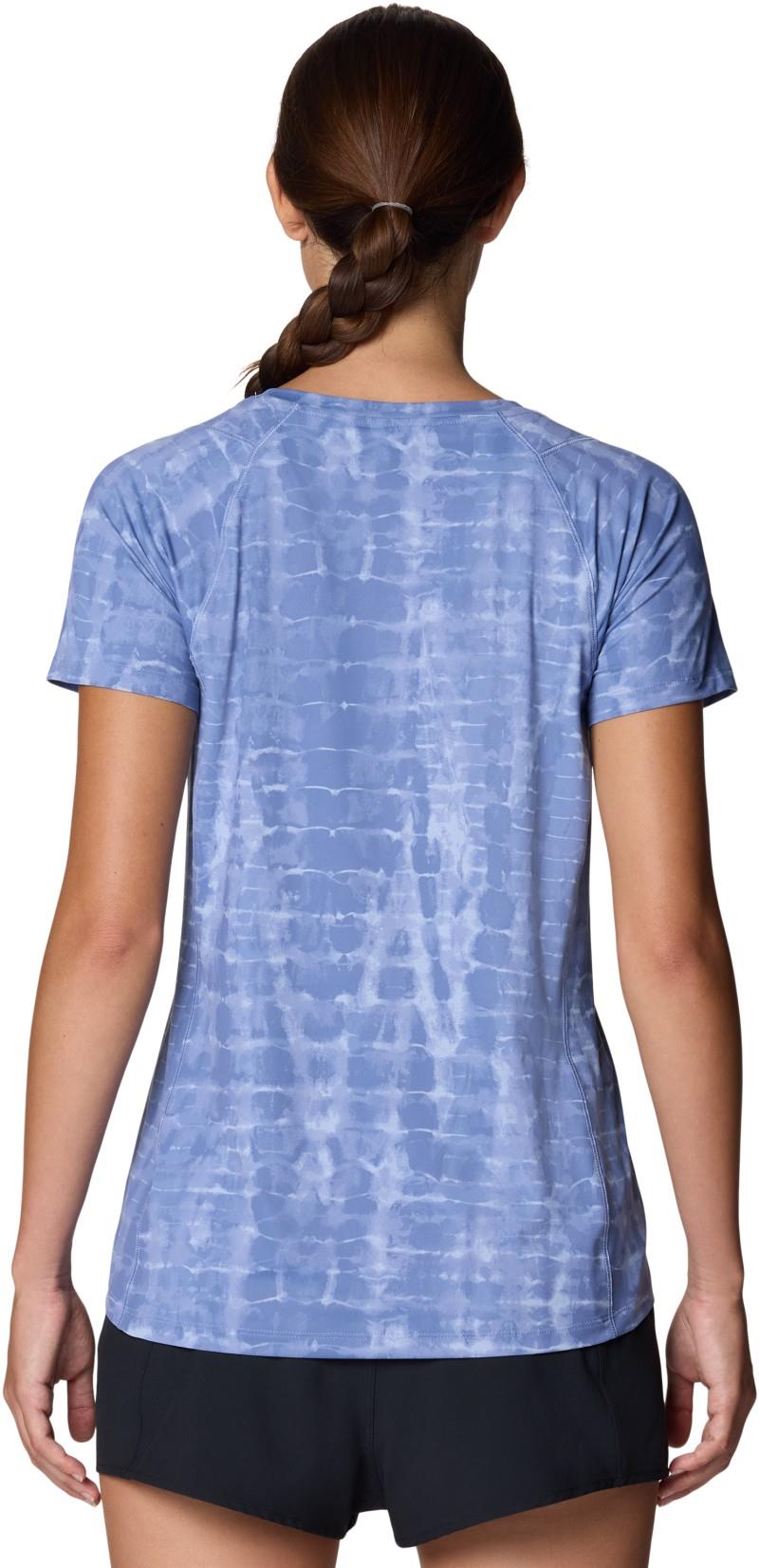 Crater Lake SS - Womens - best coast blue prismatic print 1