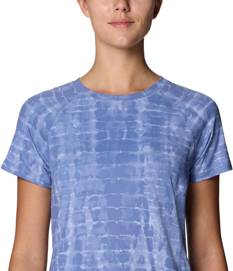 Crater Lake SS - Womens - best coast blue prismatic print 1
