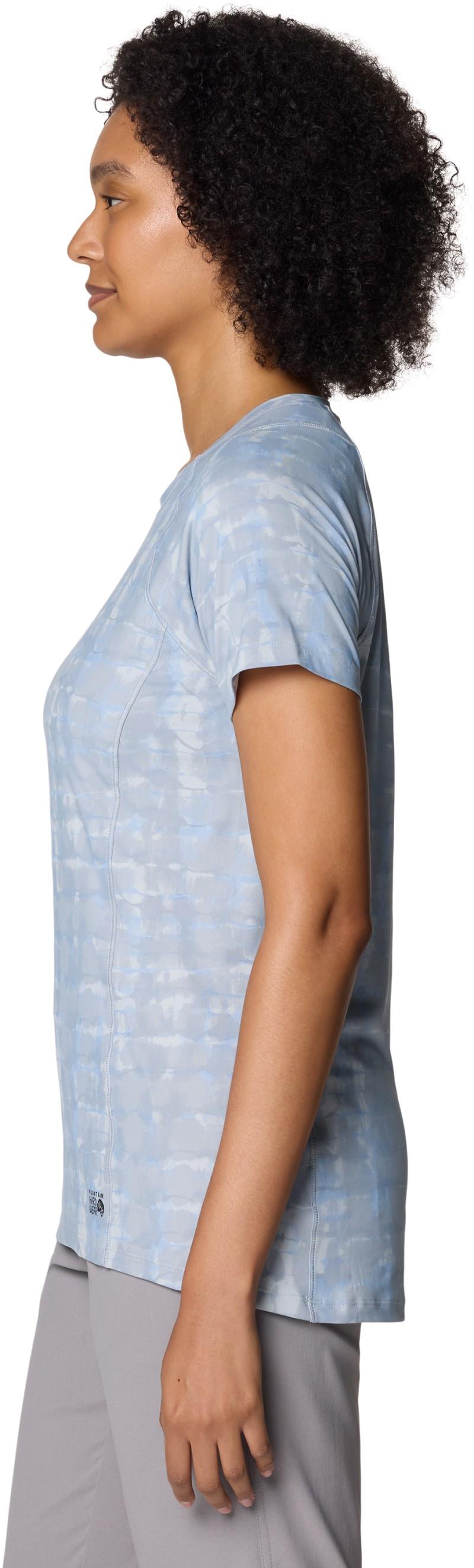 Crater Lake SS - Womens - glacial prismatic print 1