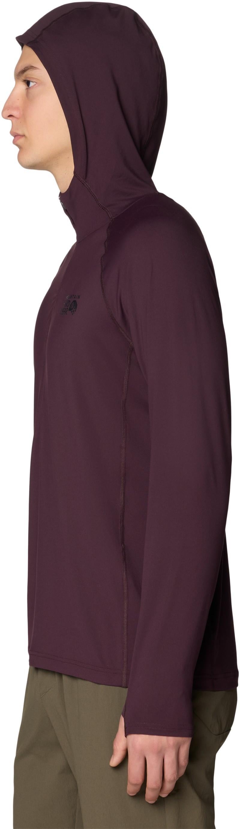Crater Lake Zip Hoody - Mens - deep mulberry 1