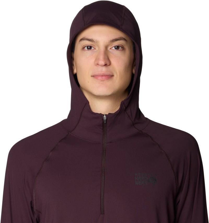 Crater Lake Zip Hoody - Mens - deep mulberry 1
