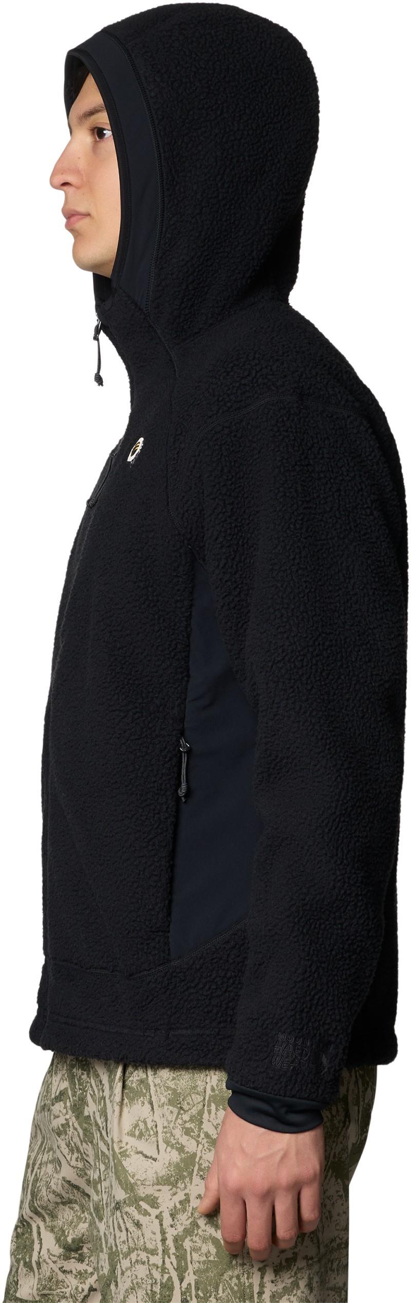 Deep Drift Fleece Hoody - Mens - black 1